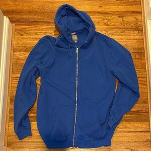 GAP Navy Blue Hoodie with Zip Closure